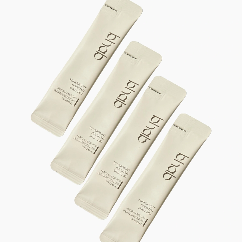 bhabTonerbright booster shot 200 крем-бустер со спикулами для сияния кожи лица в стиках