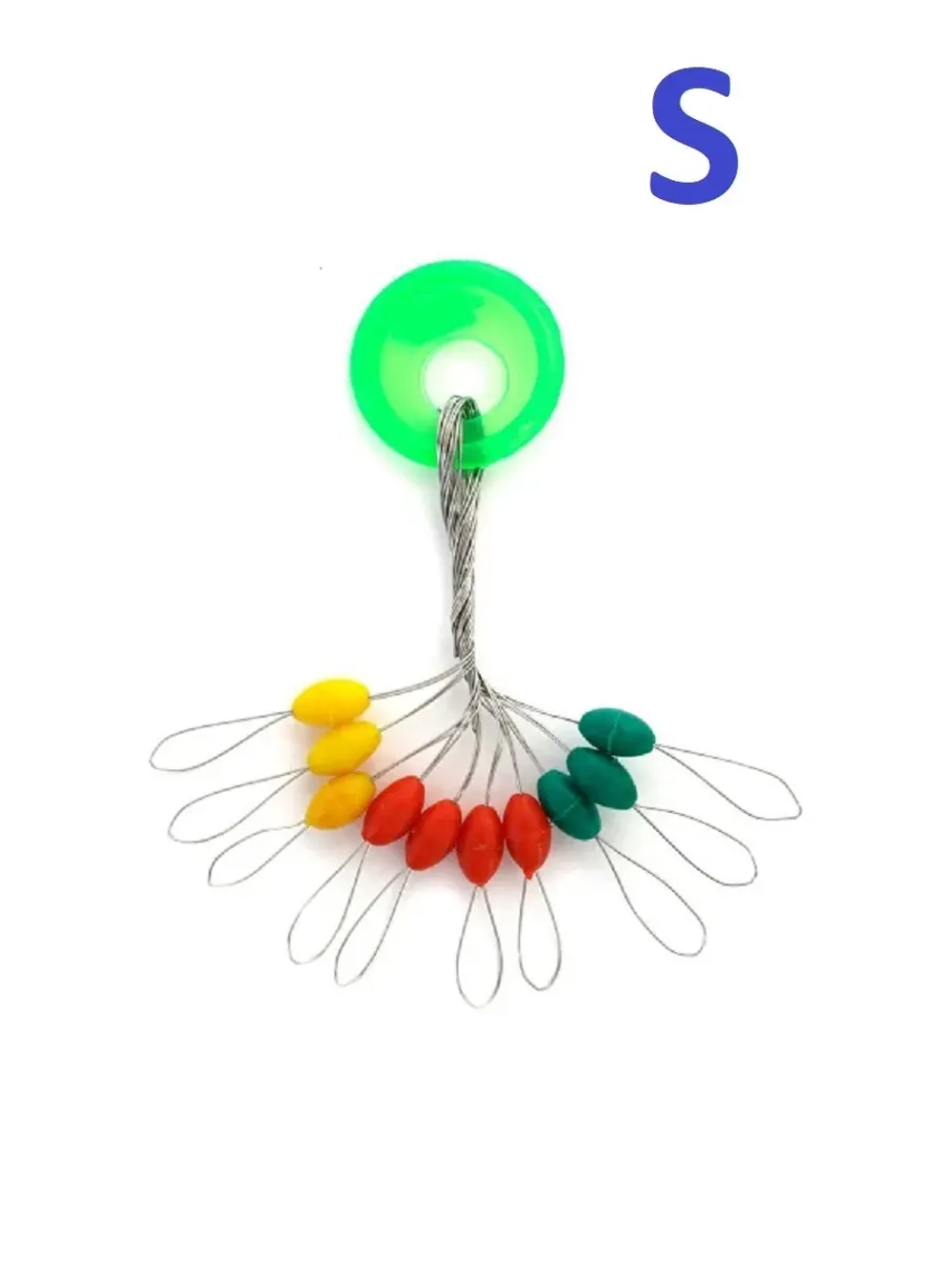 Стопор силиконовый мультицвет р-р S