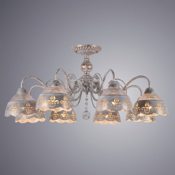Люстра потолочная Arte Lamp Sicilia A9106PL-8WG