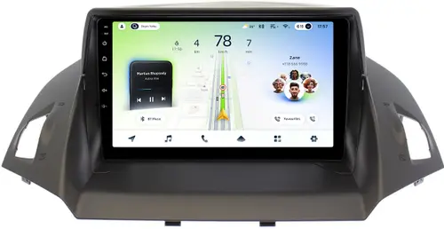 Магнитола для Ford Kuga 2 2012-2019 (без SYNC) - Teyes CC4L монитор 9" IPS, Android 14, Быстрая, Snapdragon 662, CarPlay, 4G SIM-слот