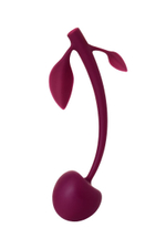 Бордовая вагинальная вишенка WILD CHERRY - 14,5 см. (Цвет: бордовый)