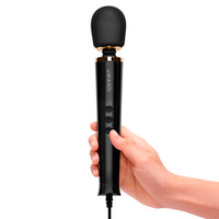Черный проводной вибратор 25см Le Wand Petite Vibrating Massager LW-050-BLK