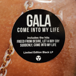 LP: GALA — «Come Into My Life» (1997/2020) [Black Vinyl]
