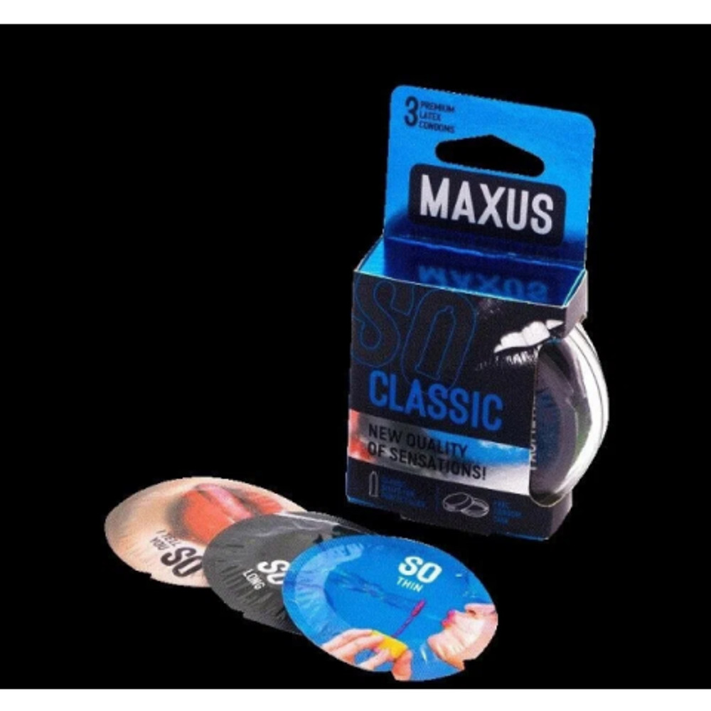 Презервативы классические MAXUS AIR Classic №3