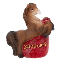 GAEM Копилка "Лошадь", L8 W4,5 H9 см, 4в.
