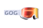 Горнолыжная маска GOG Zero / Matt White / Reflex Red