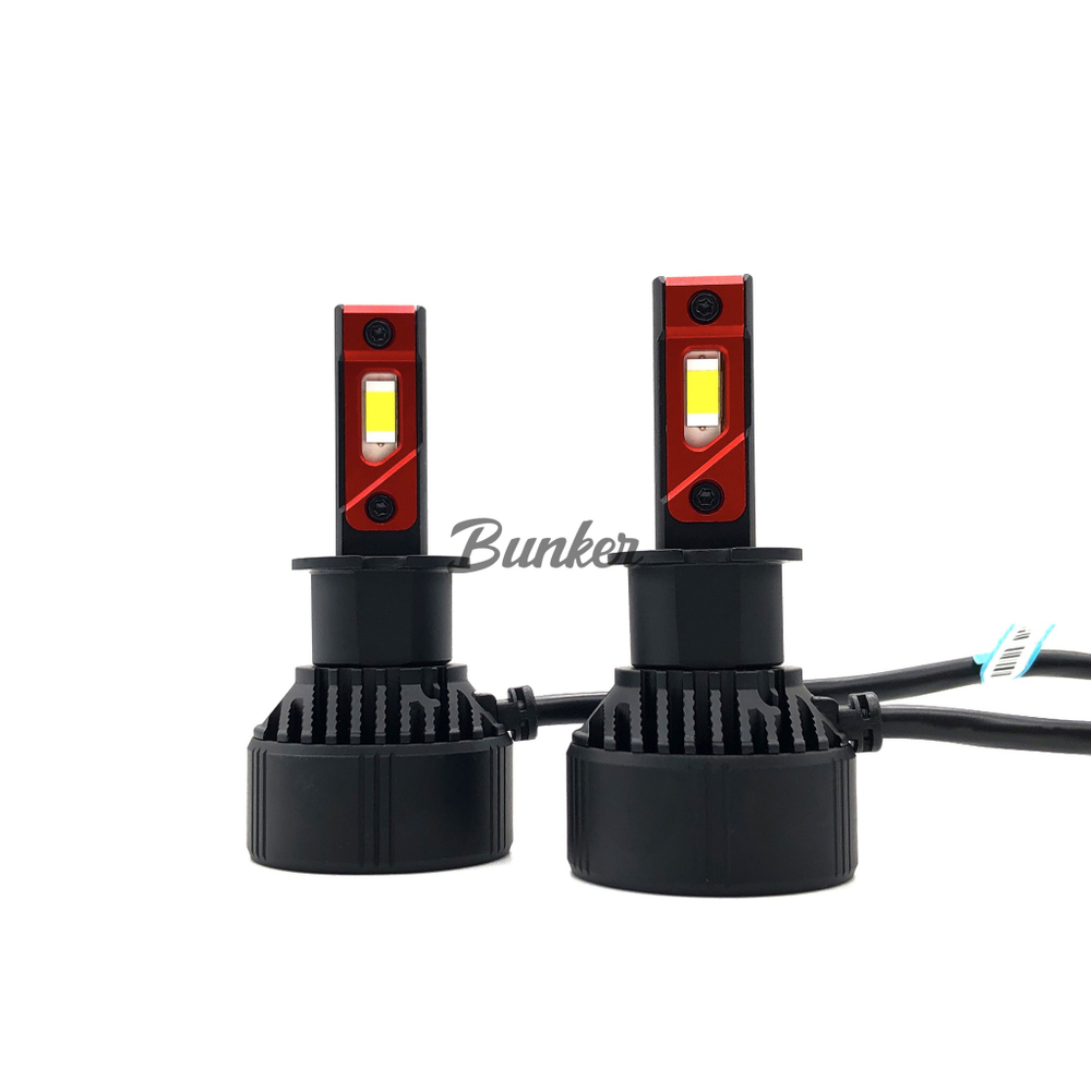 Светодиодные автомобильные LED лампы Sariti Y1 H3 5500K,12V