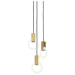 Pendant design lamp Halo by  Matthew McCormick (3 lampshade 20/30/30)