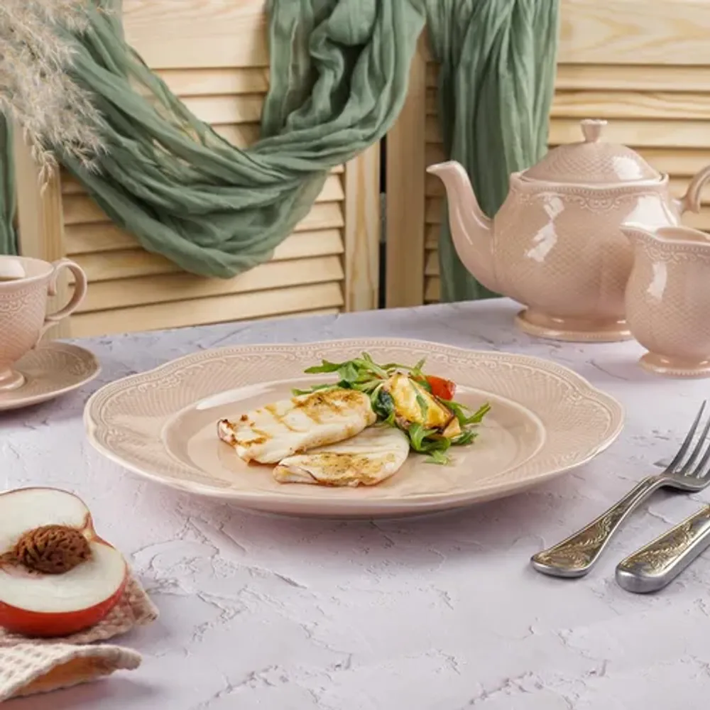 Тарелка d 30 см h3,5 см Aristocrat Peach Tea Noble [6]