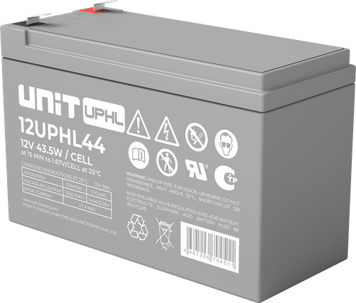 Аккумулятор UNIT 12UPHL44 - AGM ( 12В / Ач )