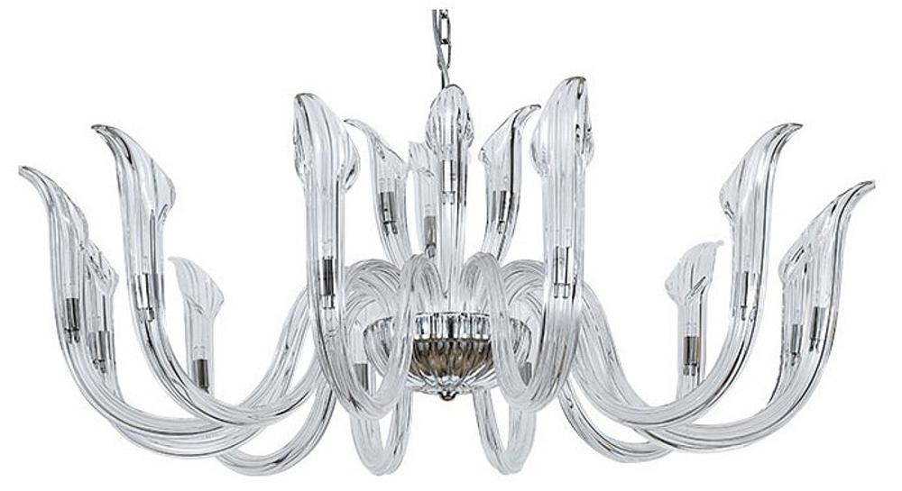 Подвесная люстра Newport 3650 3654+12/C nickel