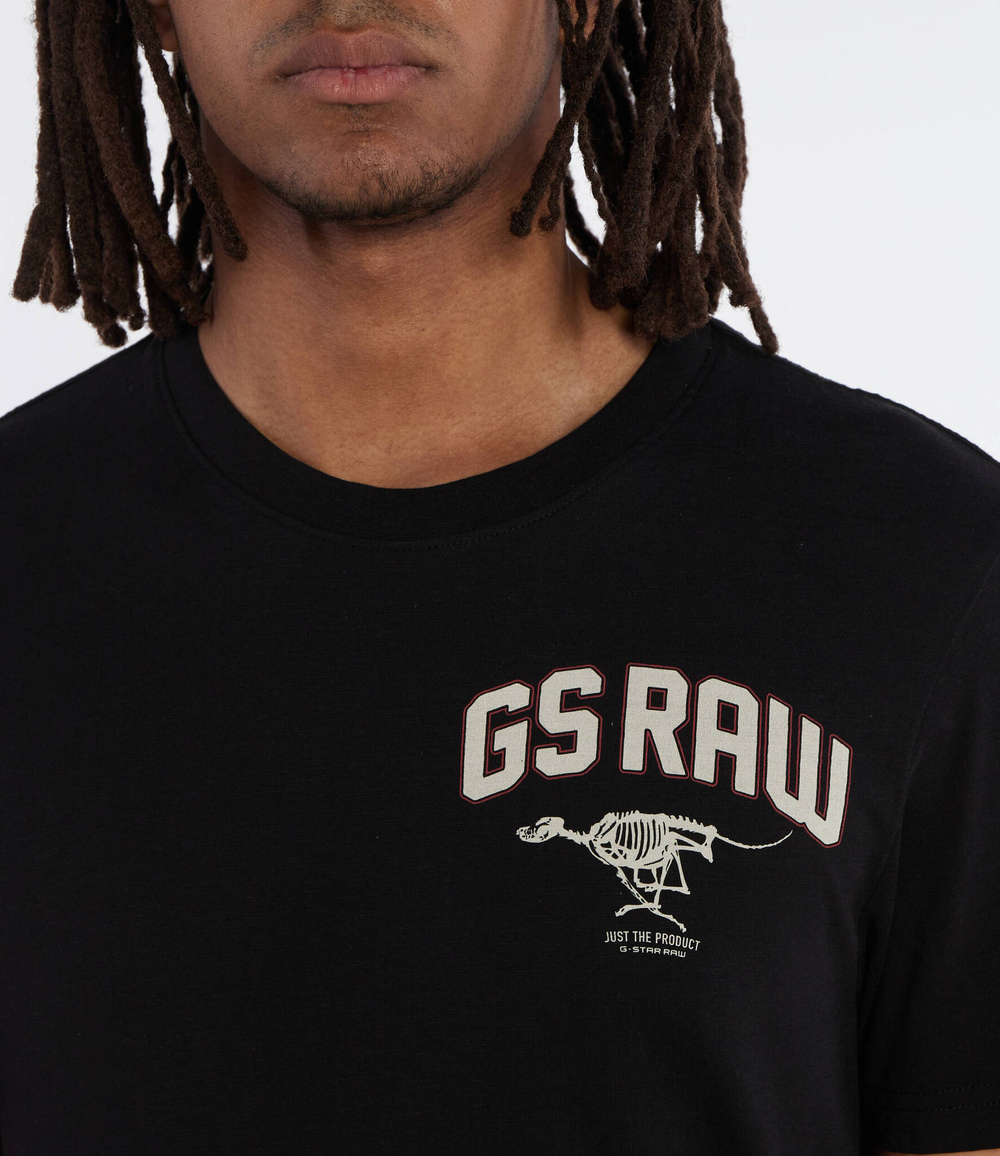 Футболка Skeleton dog G- Star Raw - черный(D24424 C372)