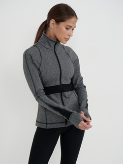 Олимпийка на молнии «Sinner Warm Grey»