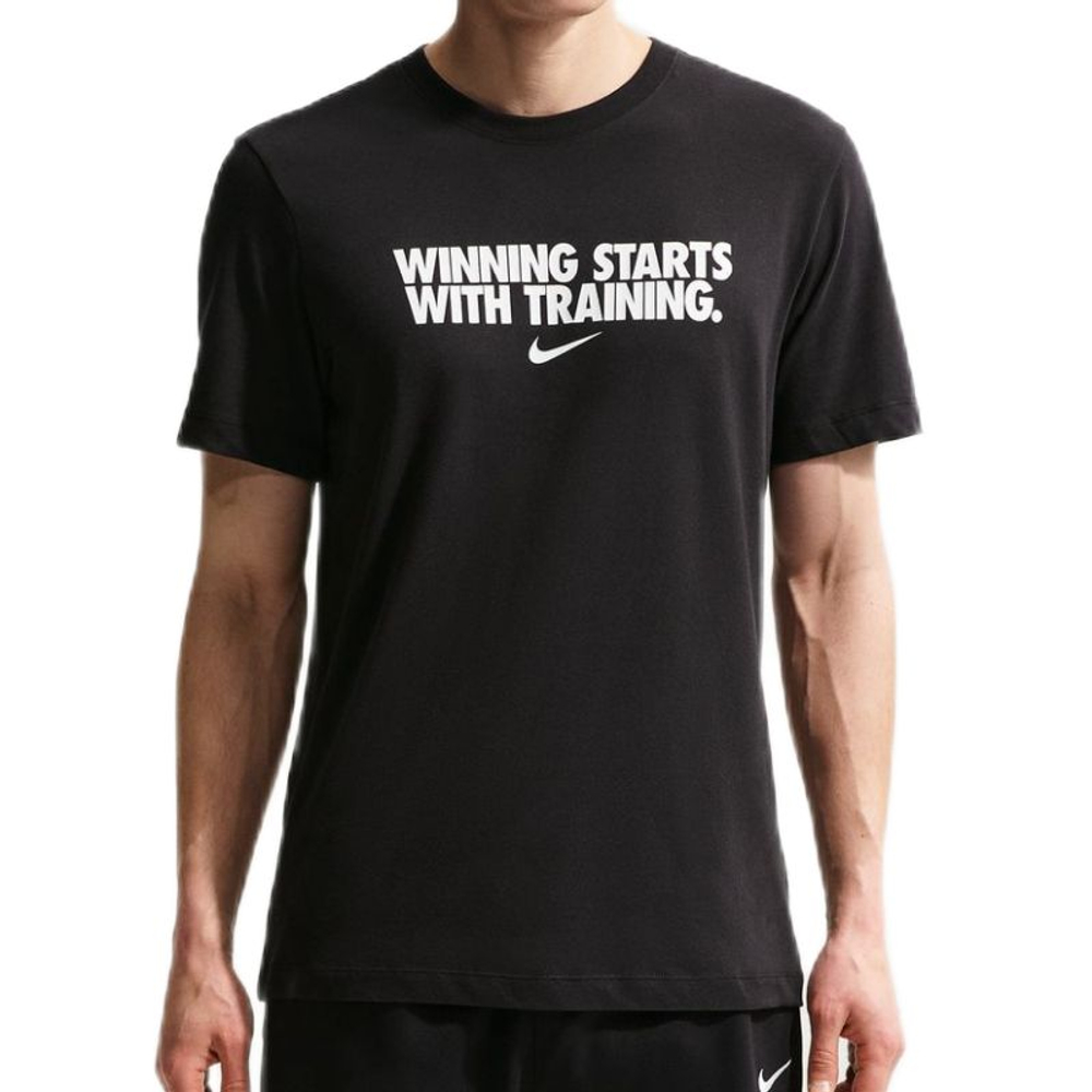 Теннисная футболка Nike Dri-Fit Winning - black