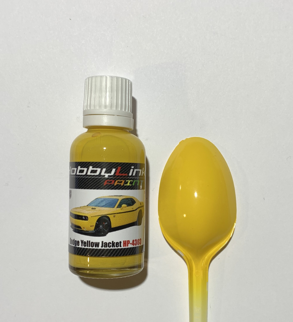 Краска лаковая HobbyLink Dodge Yellow Jacket HP-4303