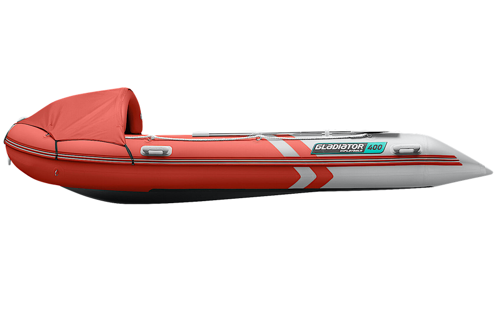 Лодка ПВХ Gladiator Active C400AL с алюминиевым полом -