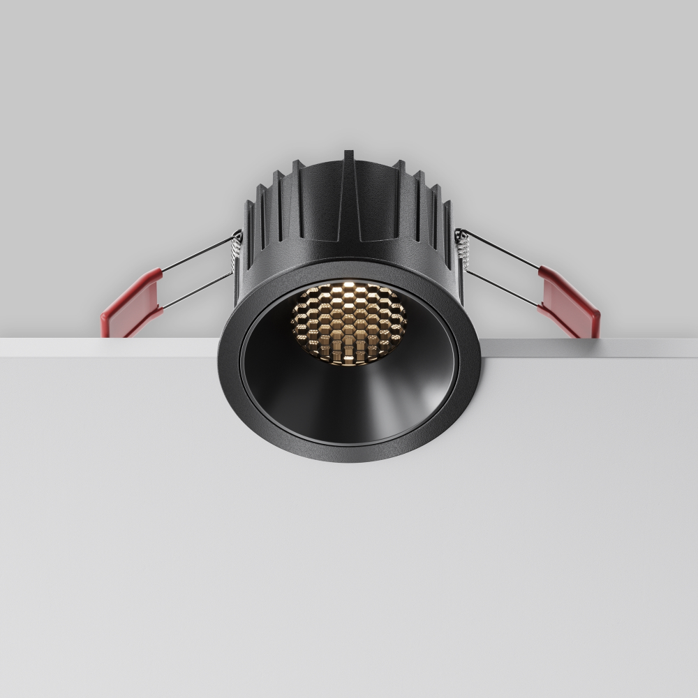 Встраиваемый светодиодный светильник Maytoni Alfa LED DL043-01-15W3K-RD-B-1