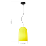 Светильник подвесной MILO E27 1х60W