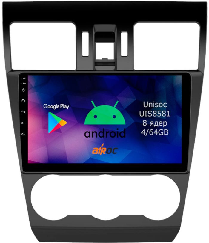 Магнитола для Subaru Forester, Impreza, XV 2012-2016 - Airok RM-3401 Android 12, SIM-слот