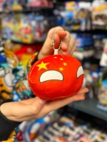 Мягкая игрушка подушка Кантриболз в виде флага Китая