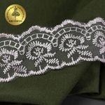 Кружево капроновое 45 мм / 9.14 метра, TBS.30010 цв.147 (233) розовый, Kruzhevo
