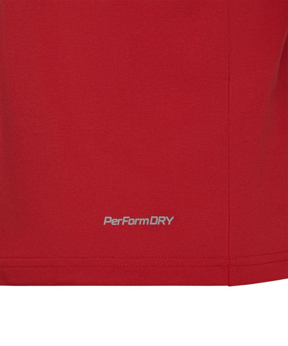 Футболка баскетбольная с длинным рукавом DIVISION PerFormDRY Pre-Match Longsleeve Jersey, красный