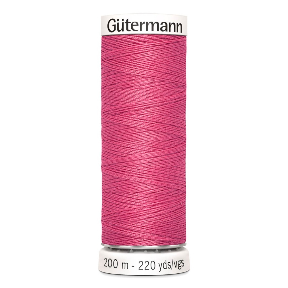 Нить Sew-All 200 м, Gutermann, 890 т.пурпурно-розовый