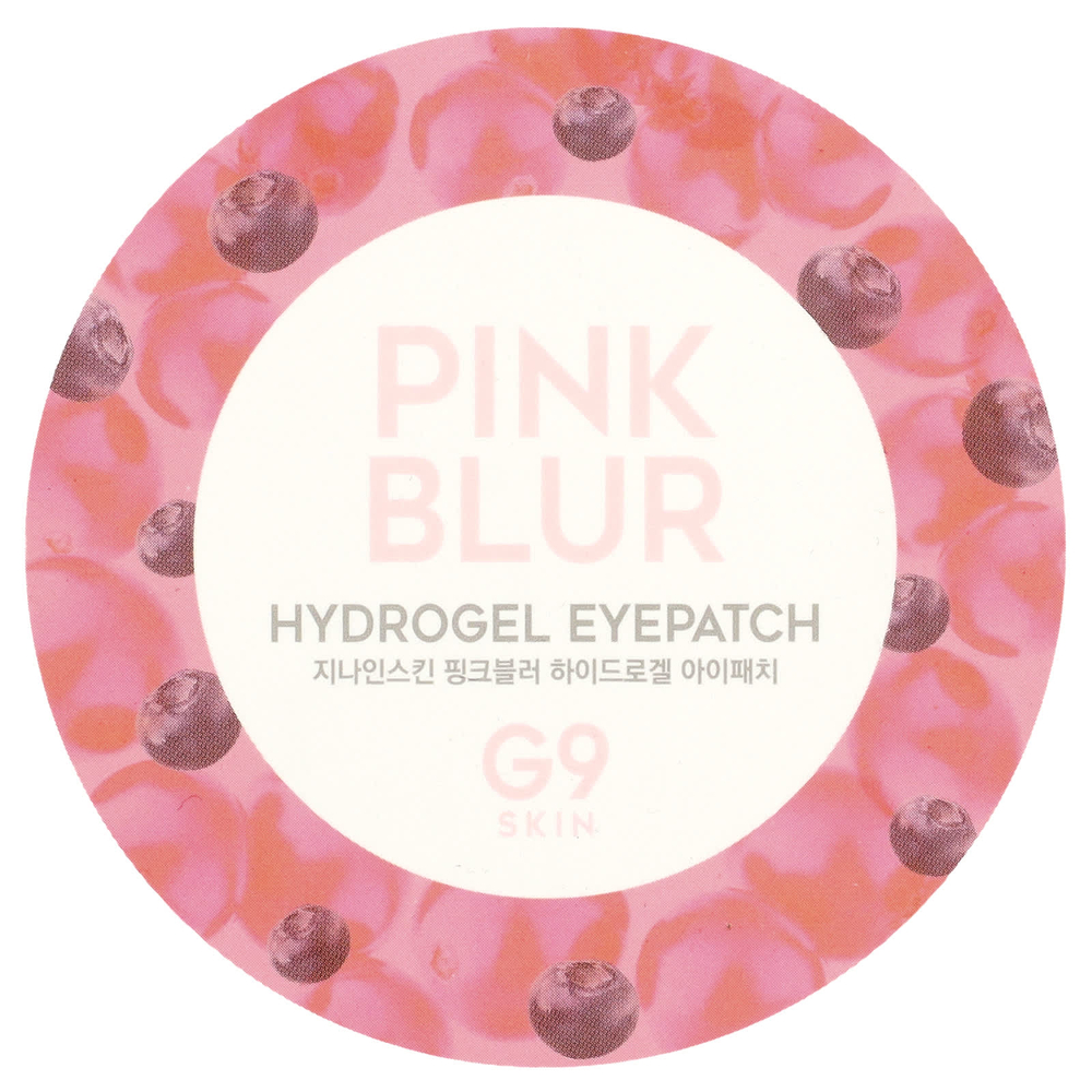 G9skin, Гидрогелевая маска для глаз Pink Blur, 100 г