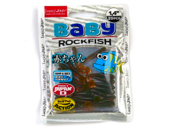 Виброхвосты съедобные LJ Pro Series BABY ROCKFISH 1.4in (3,5 см), цв. 085, 20 шт.