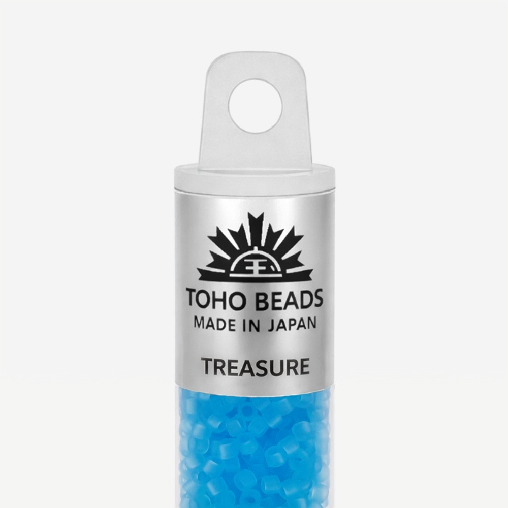 Японский бисер TOHO Treasure (№3F), прозрачный матовый