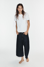 ДЖИНСОВЫЕ ШОРТЫ-БЕРМУДЫ BAGGY TRF — ZARA