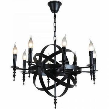 Люстра подвесная LSP-9300 черный Utica Lussole LOFT
