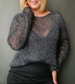 Пряжа Silk Mohair Lurex 25г, 210м, 78%суперкид мохер,14%шелк,4%нейлон,4%полиэстер (цена за 1 шт)