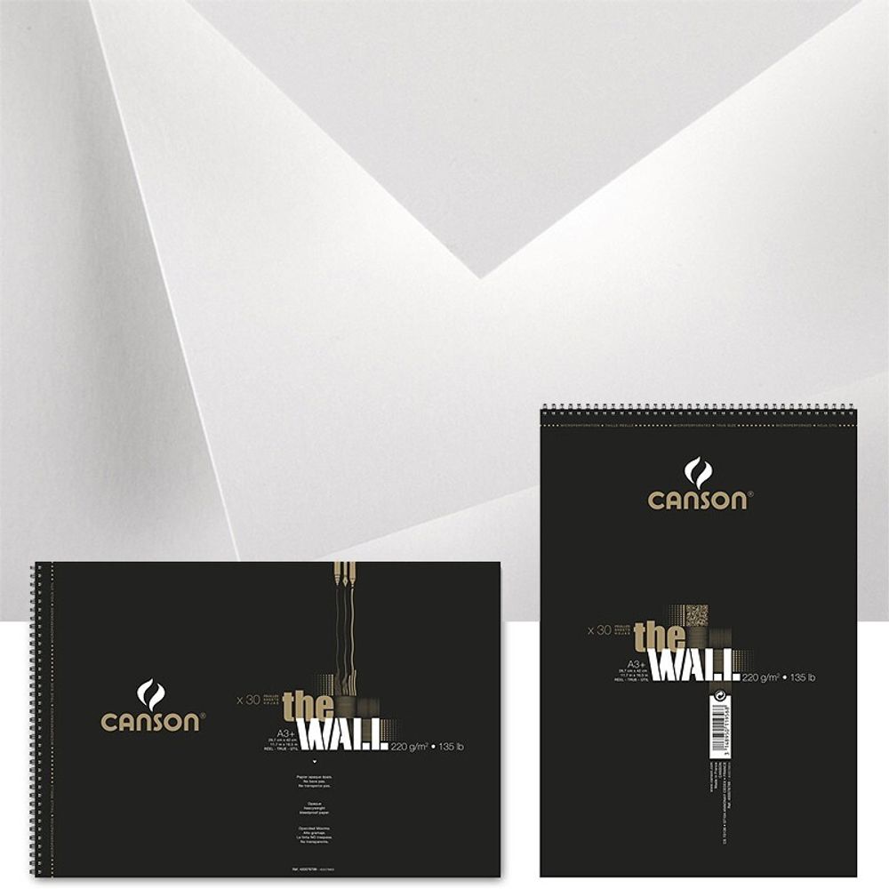 Альбом для маркера The Wall 220 г/м², 30 л. A3+ 43.7х29.7 см, Canson C400078799