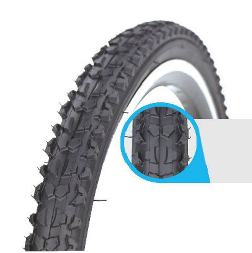 Покрышка TRIX 24"х 2.125 (57-507) TX-804, горная, 30 TPI, черная