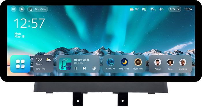Магнитола для Changan Alsvin 3 2018+ - Teyes CC4 монитор 12.3" 2K QLED + рамка 10, Android 14, Быстрейшая, Snapdragon 680, DSP, CarPlay, 4G SIM-слот