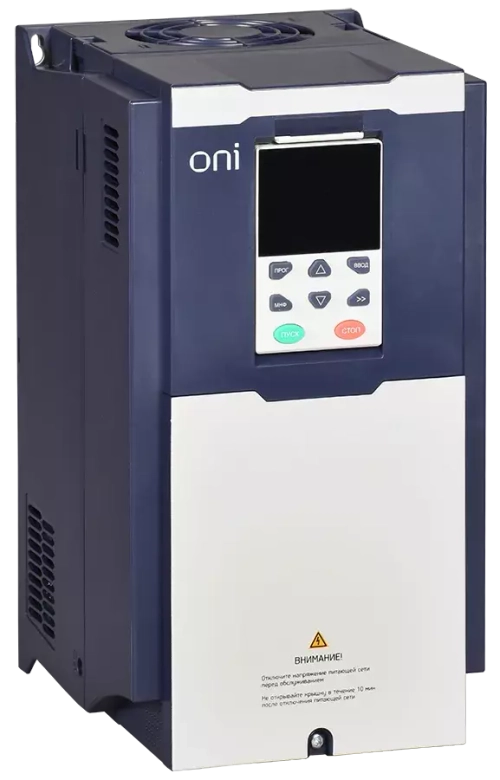 Частотный преобразователь ONI K750 380В 3Ф 15-18кВт 32-37А