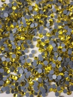 Стразы термоклеевые стекло ss20 Citrine