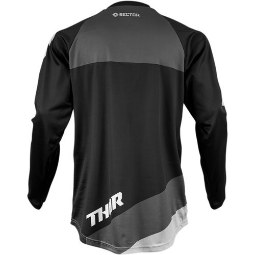 Купить Джерси Кроссовое Thor Sector Jersey / Черно-серый