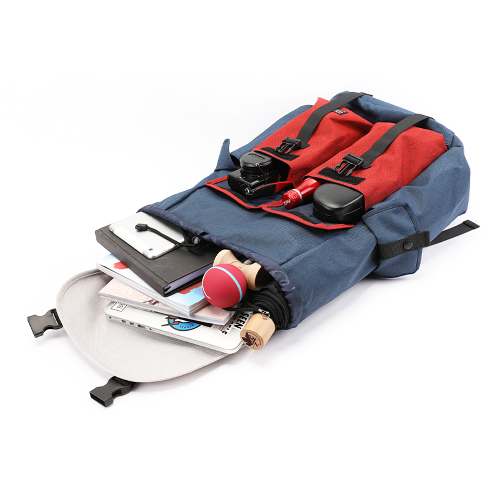ACROSS Polyester Backpack Laptop Bag Regular Unisex Multicolor