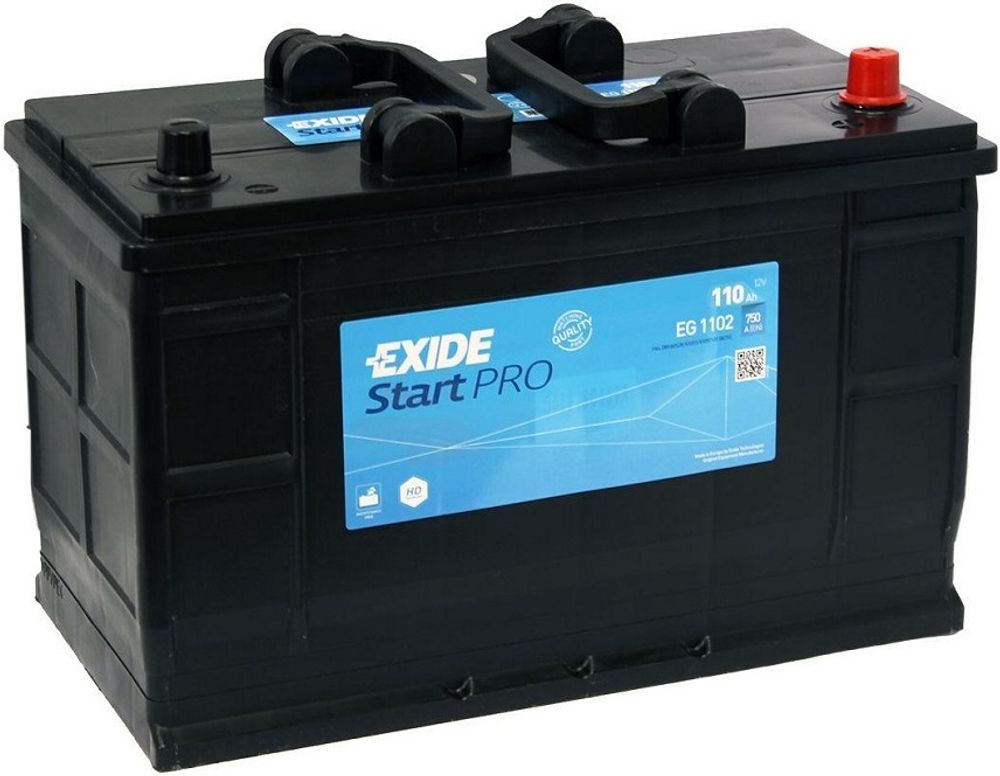 EXIDE Start PRO 6CT-110 ( EG1102 ) аккумулятор EXIDE Start PRO 6CT-110 ( EG1102 ) аккумулятор