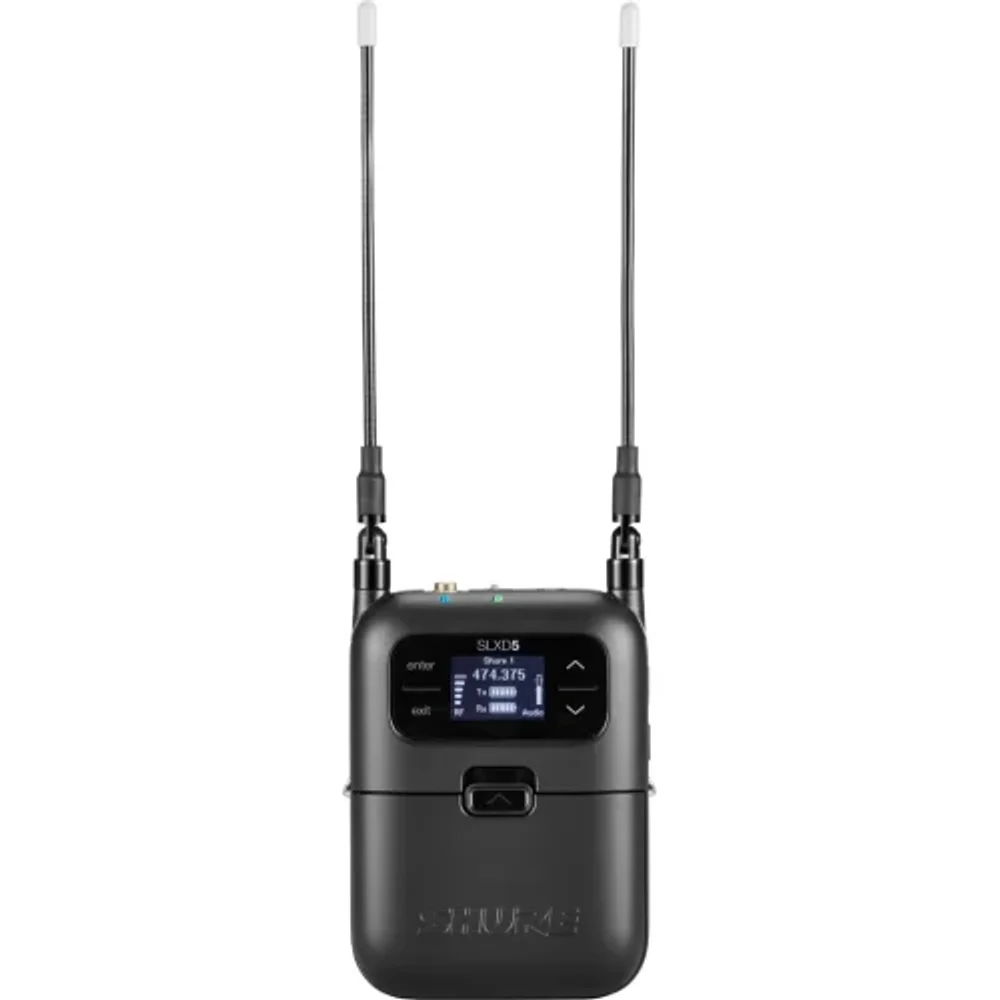 Shure SLXD5 — портативный цифровой накамерный приемник SLX-D
