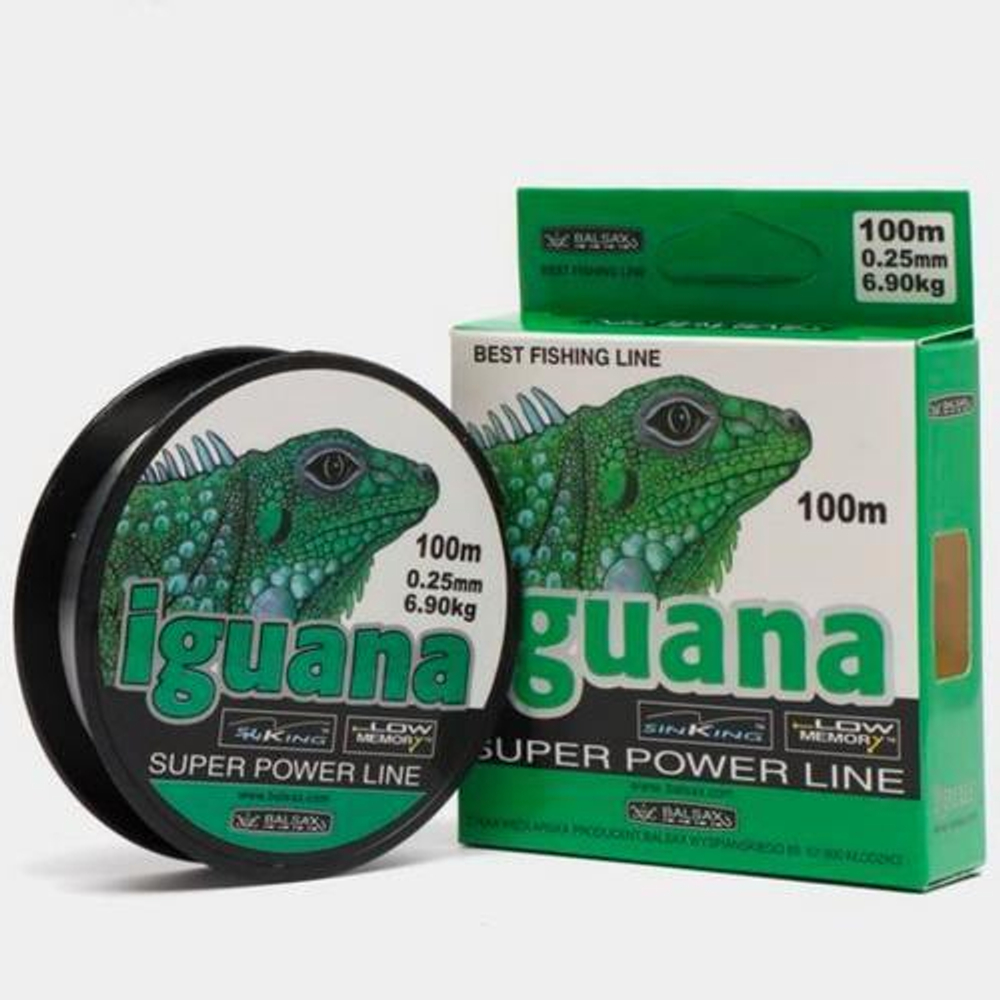 Леска Iguana 100м / 0.25, (уп/10шт)