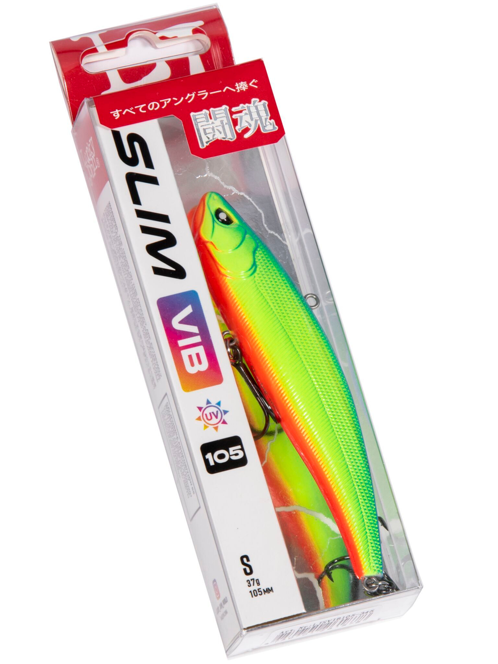 Воблер тонущий вертикальный LJ Pro Series SLIM VIB S 105.00/345