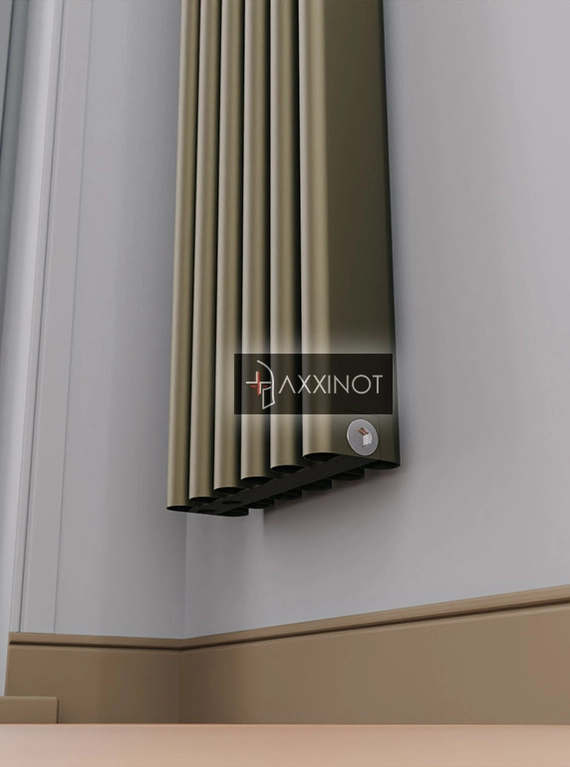 Axxinot Bramer V 1000 - вертикальный алюминиевый радиатор высотой 1030 мм