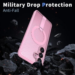 Прозрачный чехол Mesh Pro Magnetic Case для Samsung Galaxy S26