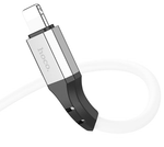 Кабель HOCO X86 USB-Lightning 2.4A 1м Silicone White