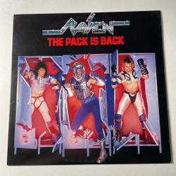 Винтажная виниловая пластинка LP Raven The Pack Is Back (Japan 1986) (No Obi)
