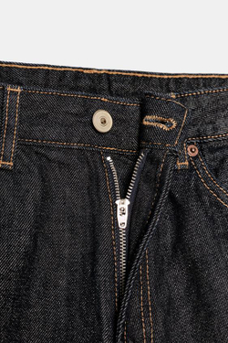 ZARA ДЖИНСЫ BAGGY FOLDED TRF СО СРЕДНЕЙ ПОСАДКОЙ, ТЕМНЫЙ ИНДИГО
