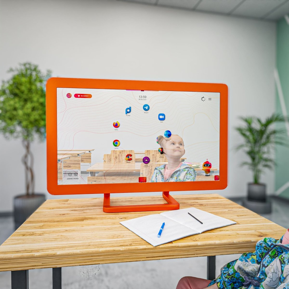Логопедическое зеркало BM Omnia 32" (наличие сенсорного экрана и компьютера)